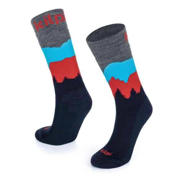 Unisex ponožky z merino vlny Kilpi NORS-U černé