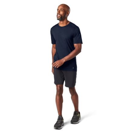 Pánské tričko Smartwool M Merino 150 Baselayer SS indigo blue (1)
