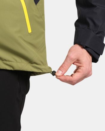 Pánská nepromokavá bunda Kilpi Metrix-M GRN (6)