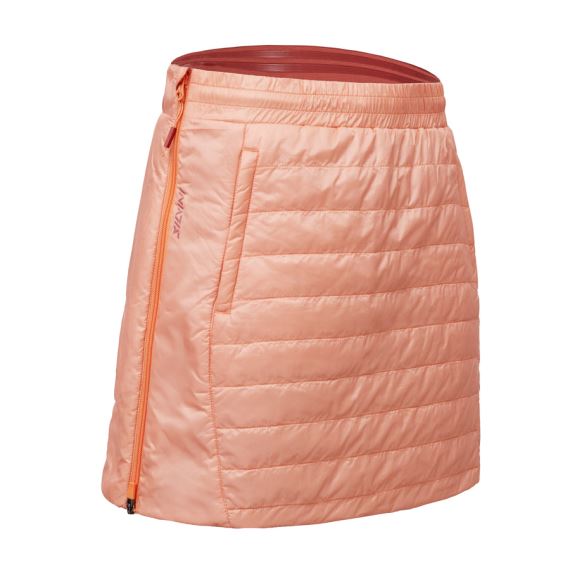 Dámská zateplená sukně Silvini Cucca WA744 orange-merlot