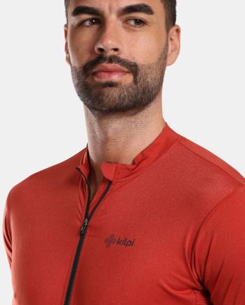 Pánský cyklistický dres Kilpi Cavalet-M dark red (2)