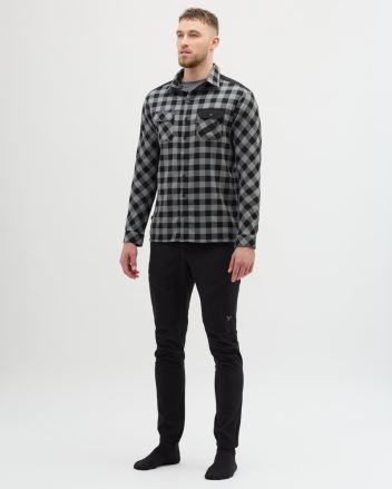 Silvini pánská košile MJ2131 Farini grey-black (1)