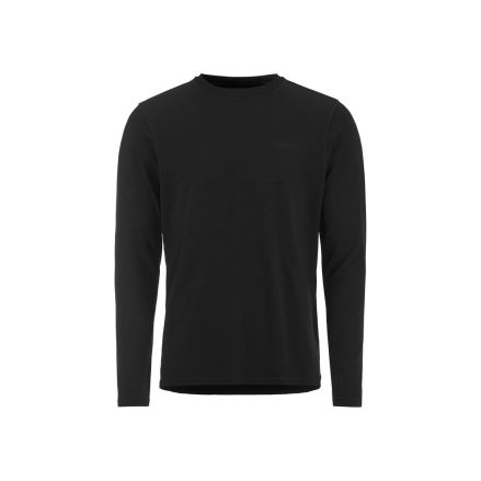Pánské termotriko Craft Wool 95 LS black melange