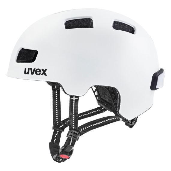 Cyklistická helma Uvex CITY 4, White - Skyfall Mat