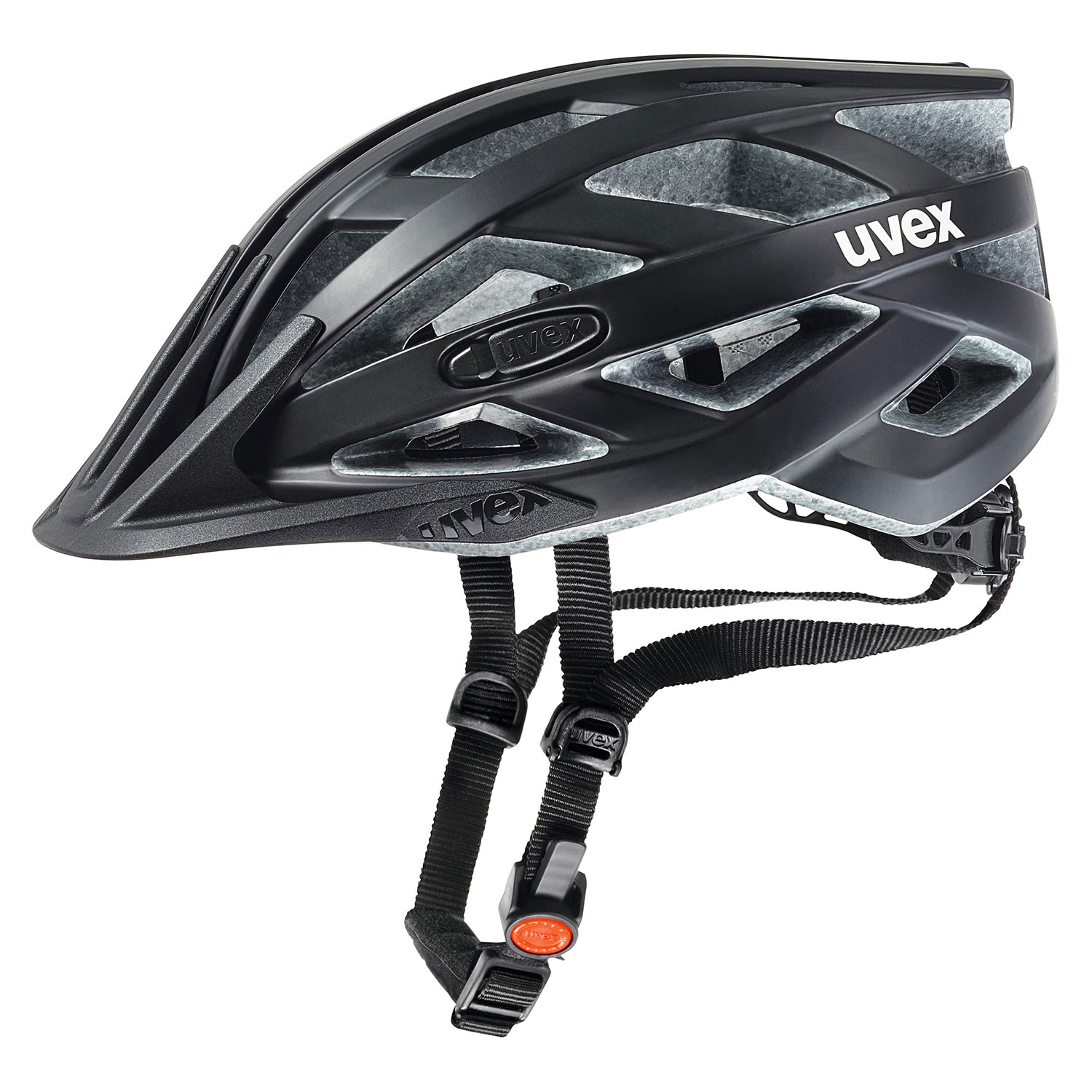 Cyklistická helma Uvex I-VO CC, BlackMat 52-56cm