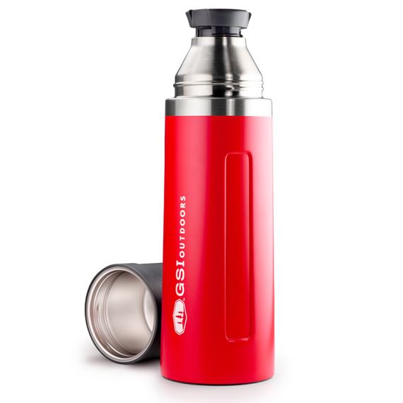 Termoska GSI Glacier 1000ml Vacuum Bottle red Termoska GSI Glacier 1000ml Vacuum Bottle red