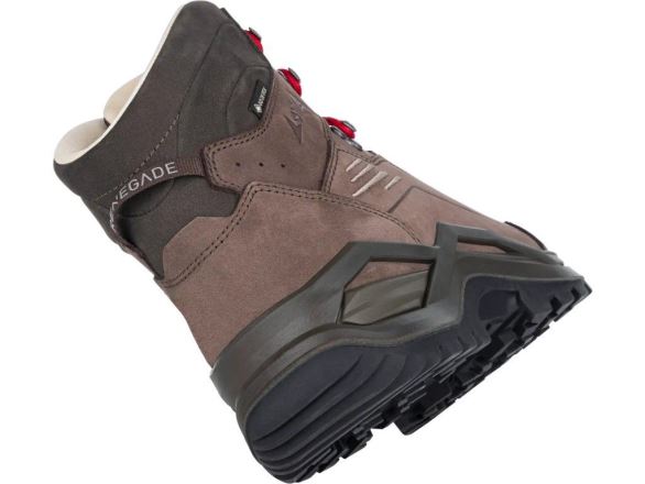 Pánské kotníkové boty Lowa RENEGADE 100 GTX MID espresso/red (3)