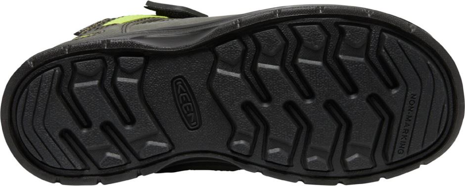 Dětské nízké boty Keen Hikeport 2 Low WP Children black/evening primrose (1)