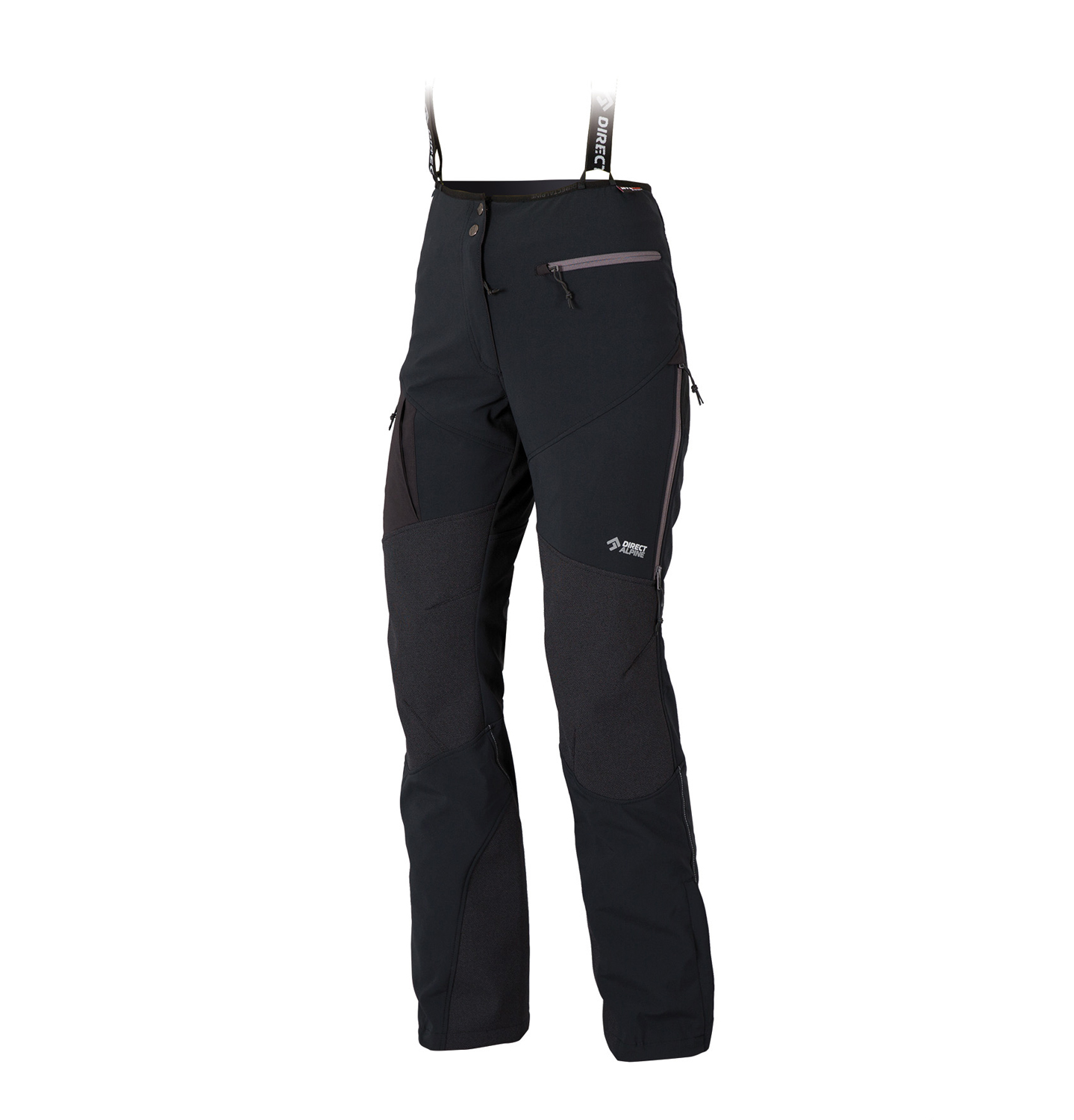 Dámské softshellové kalhoty Direct Alpine Coouloir Plus Lady 2.0 black M