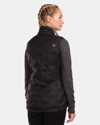 Dámská zateplená vesta Kilpi Nai-W Černá (2)