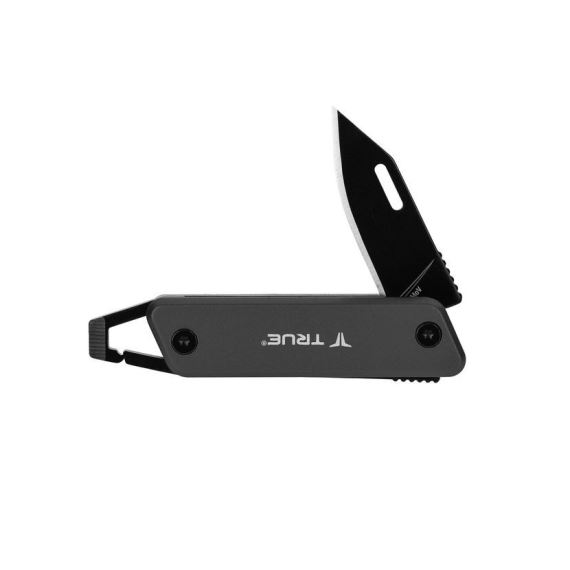 Kapesní nůž True Utility Modern Keychain Knife grey