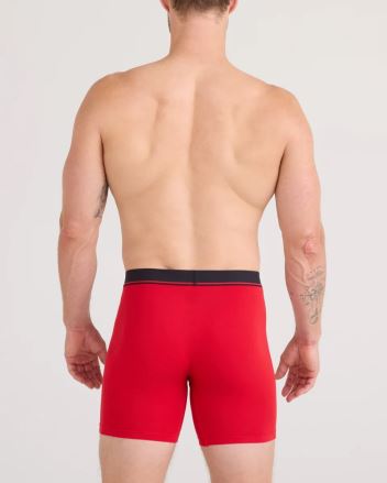 Pánské boxerky SAXX Essential Cotton (3 Pack) Boxer Brief red/maritime/black (2)