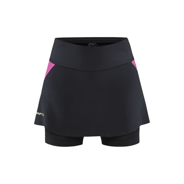 Dámská sportovní sukně Craft Pro Hypervent 2in1 Černá s růžovou XS
