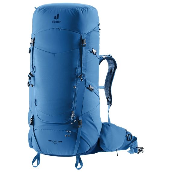 Turistický batoh Deuter Aircontact Core 70+10 baltic-nightblue