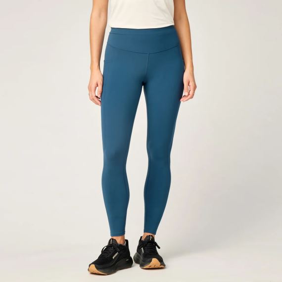 Dámské kalhoty Brooks Thermal Reflect Tight W modrá