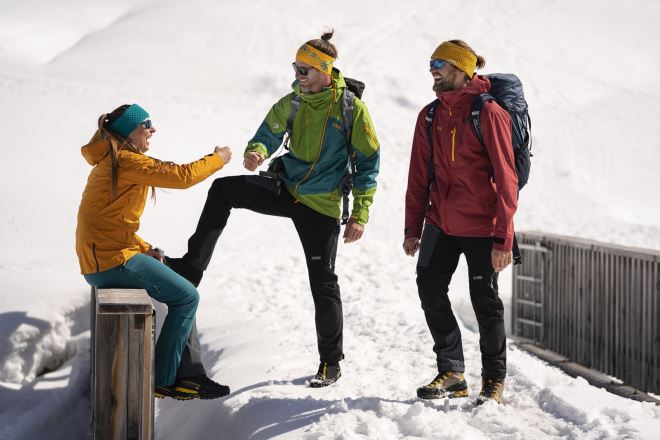 Dámská nepromokavá bunda Direct Alpine Comet Lady ochre (5)