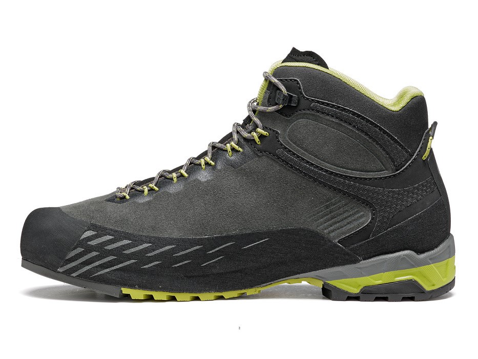 Pánské kotníkové boty Asolo Eldo Mid Lth GV MM blue graphite/green ...