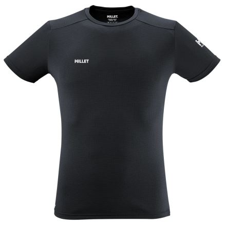 Pánské funkční triko Millet FUSION TS SS BLACK/BLACK NEW