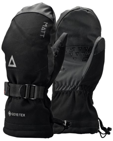 Lyžařské rukavice MATT 3256 Ricard Gore-Tex Mitten Black/black