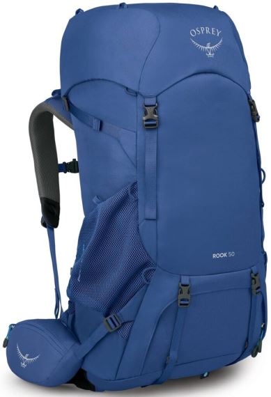 Turistický batoh Osprey Rook 50L astrology blue/blue flame