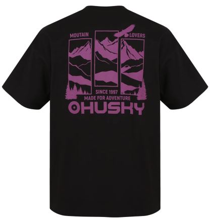 Pánské tričko Husky Tee View M black (1)