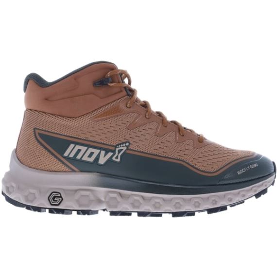 Pánské trekové boty Inov8 Rocfly G 390 M tan/taupe