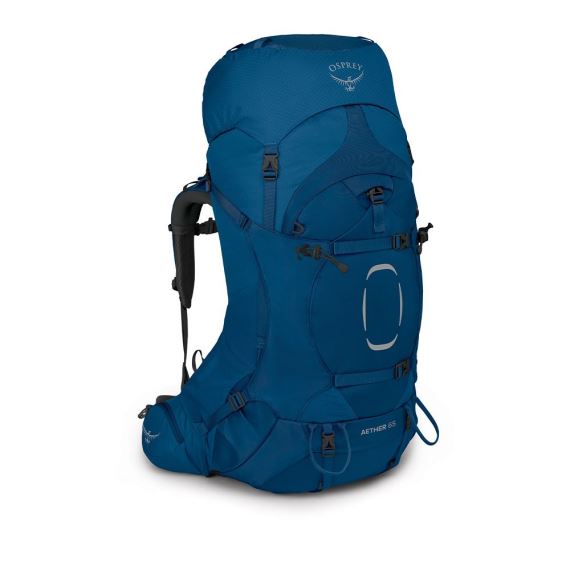 Pánský batoh Osprey Aether 65L II deep water blue