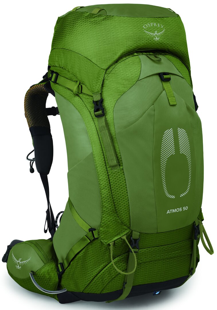 Outdoorový batoh Osprey Atmos AG 50L mythicaL green L/XL