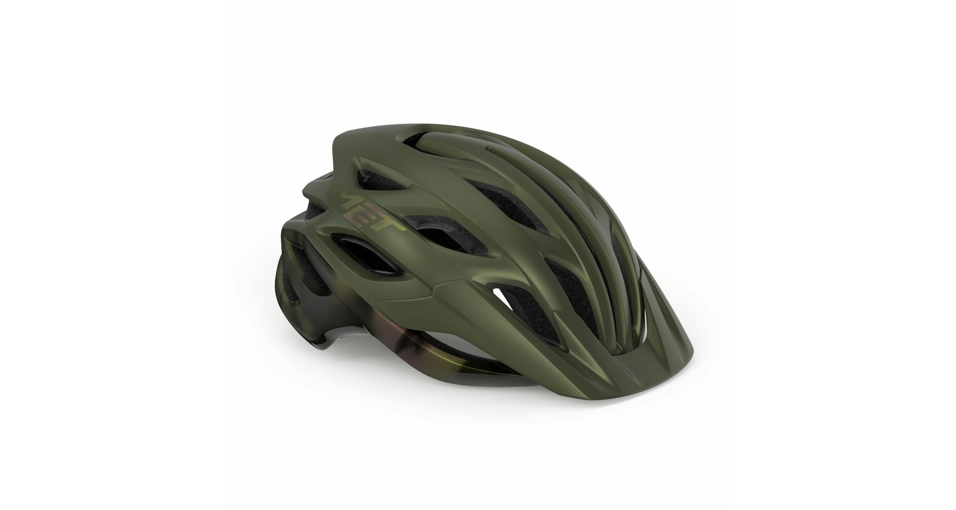 Cyklistická MTB helma MET Veleno MIPS olive iridescent matná M(56-58)