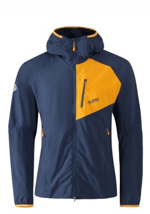 Pánská outdoorová bunda DRU LIGHT navy/mango Pánská outdoorová bunda DRU LIGHT navy/mango