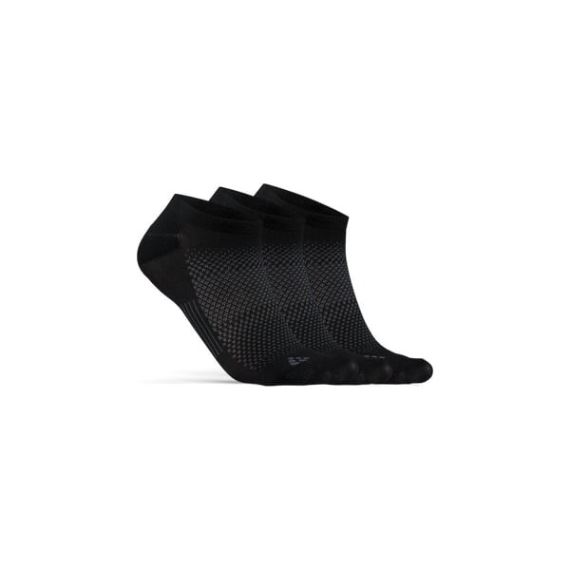 Ponožky CRAFT CORE Dry Footies 3-pack černá