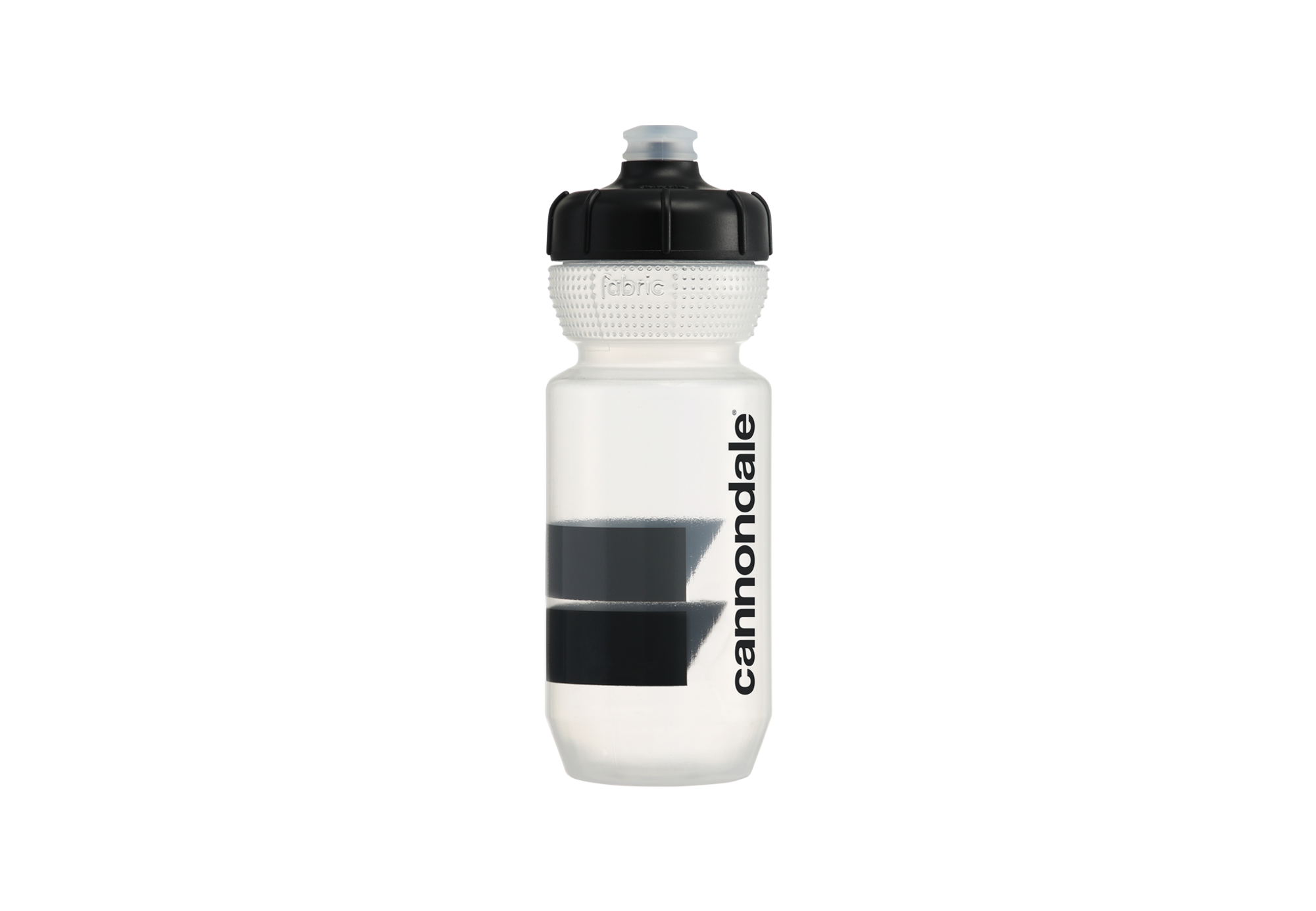 Cyklistická láhev Cannondale Block Gripper Bottle 600ml čirá/černá