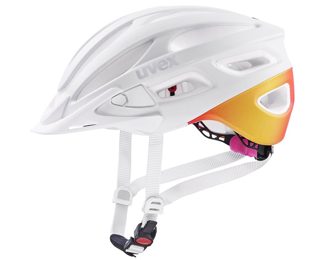 Cyklistická helma Uvex True CC white-peach mat M (52-56cm)