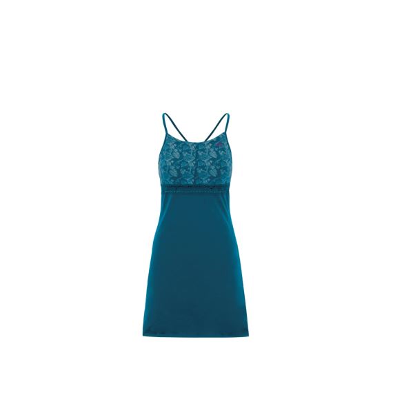 Dámské bavlněné šaty s integrovanou podprsenkou E9 W's Debby Deep Blue