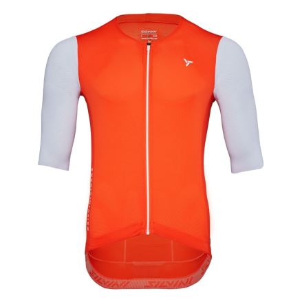 Pánský dres Silvini MD2624 Auronzo ruby-cloud