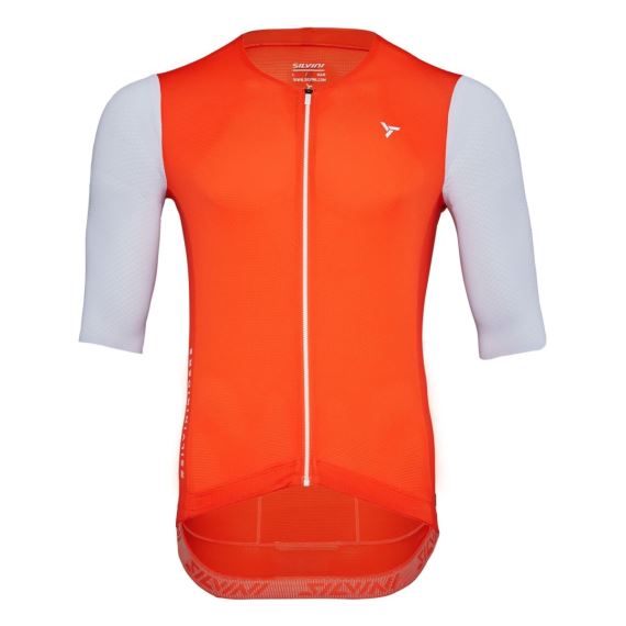Pánský dres Silvini MD2624 Auronzo ruby-cloud
