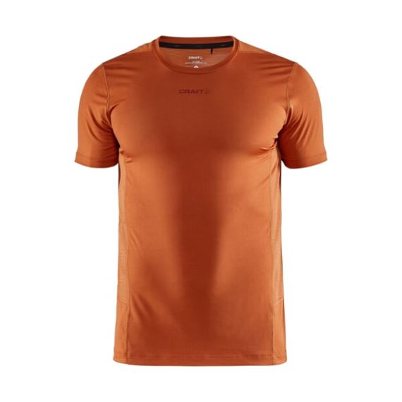 Pánské funkční tričko s krátkým rukávem CRAFT ADV Essence SS oranžová