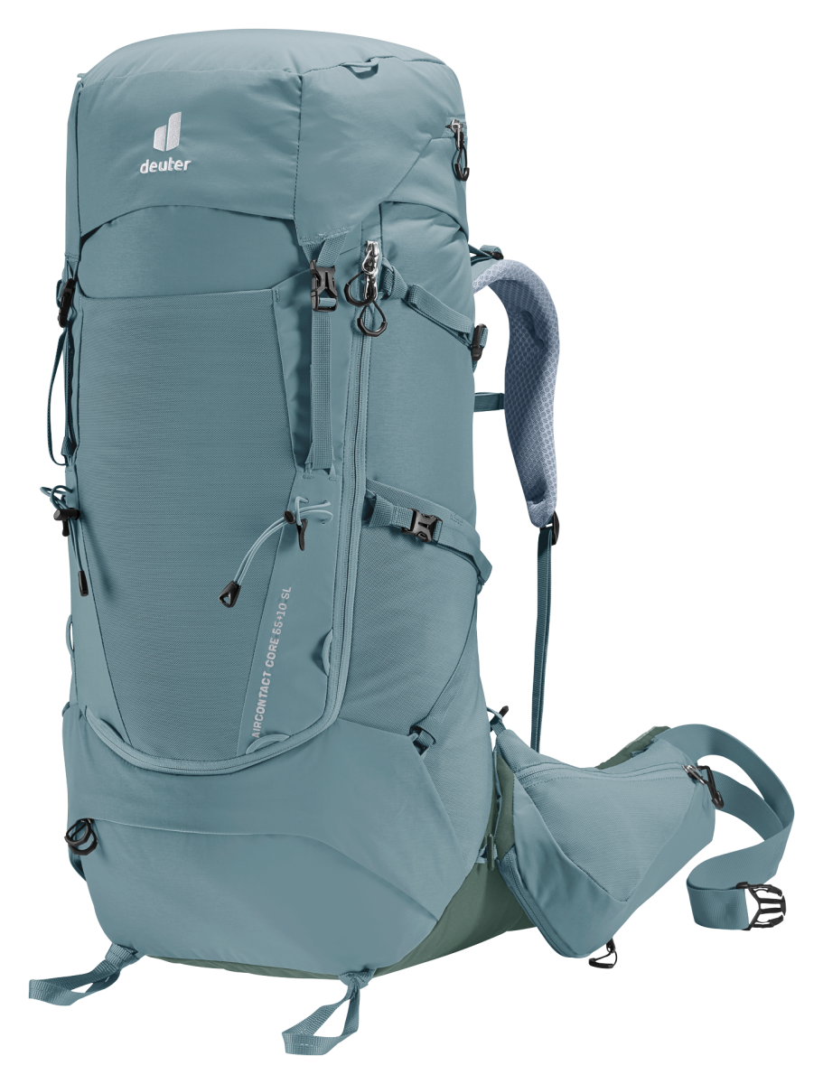 Dámský turistický batoh Deuter Aircontact Core 55+10L SL shale-ivy