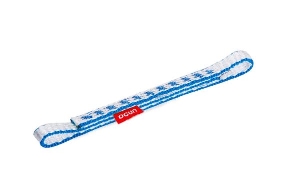 Sešitké smyce Ocún Quickdraw Bio-DYN 8mm 5-pack 15cm blue