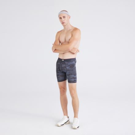 Pánské boxerky Saxx Multi-Sport Mesh Boxer Brief Fly Remote Camo-Faded Black (2)