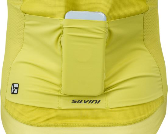 Pánský cyklistický dres Silvini Ansino Olive lime (2)