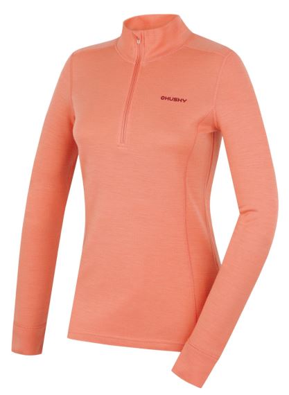 Dámská outdoorová mikina Aron Zip L Light orange