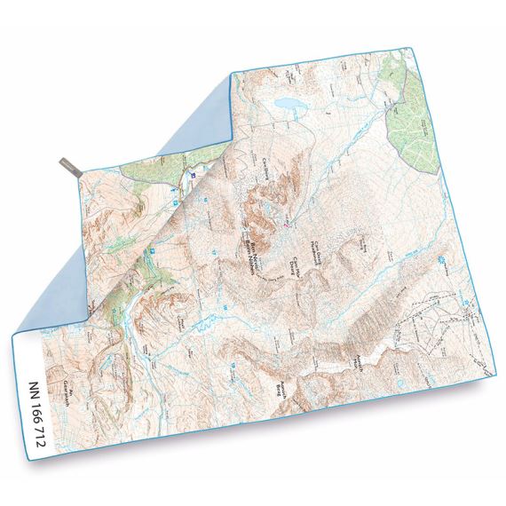 Ručník Lifeventure OS Map giant Ben Nevis