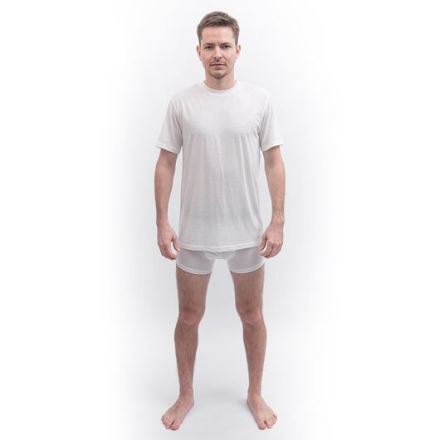 Pánské triko kr.rukáv Sensor MERINO CORDURA bílá (4)