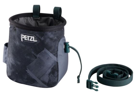 Pytlík na magnézium Petzl Saka Dark Gray