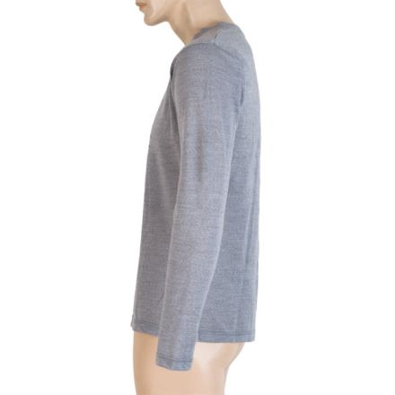 Pánské funkční tričko s dlouhým rukávem a potiskem SENSOR Merino Active PT Compass šedá (3)