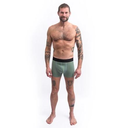 Pánské trenky Sensor MERINO CORDURAbasil green (4)