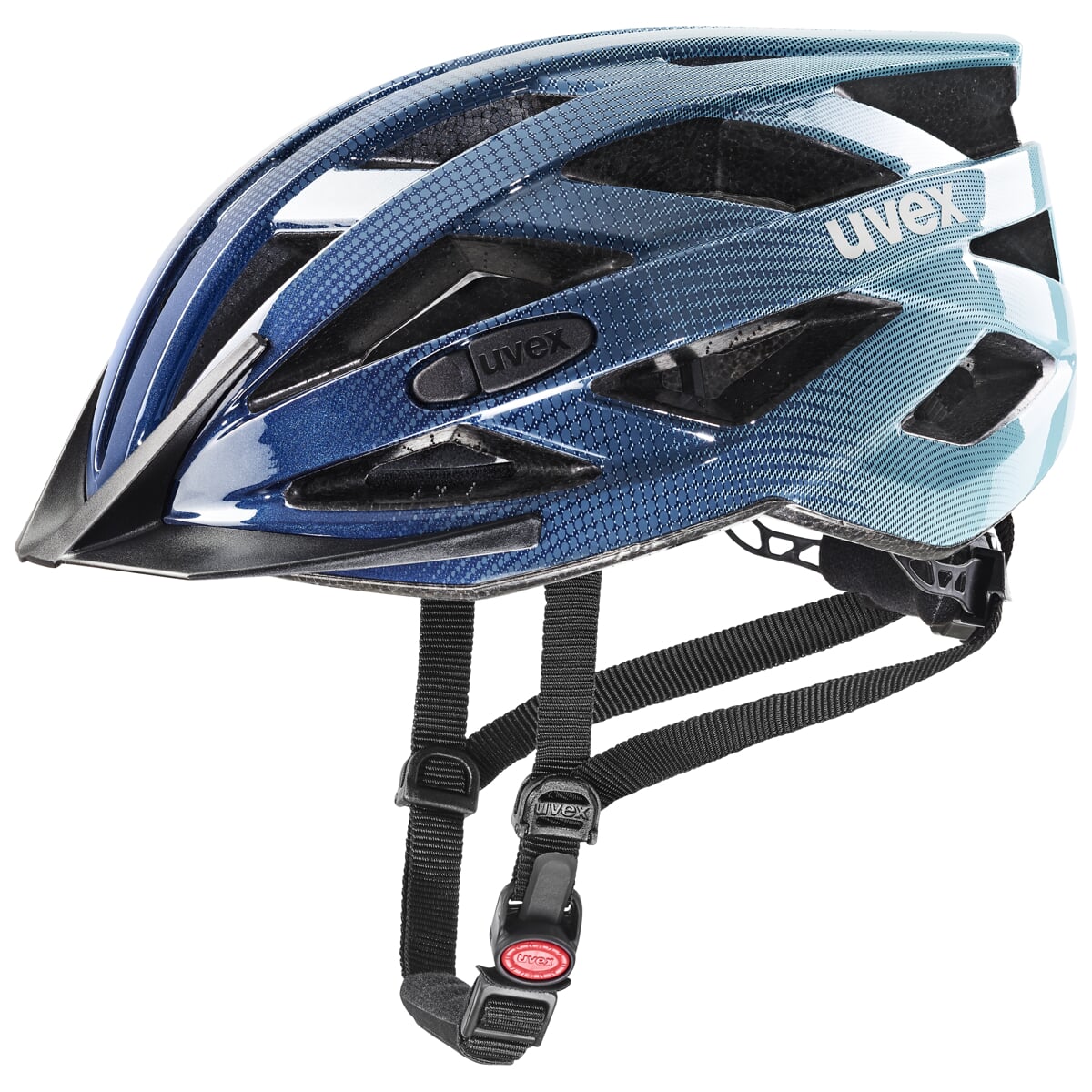 Cyklistická helma Uvex I-VO Deep Space-aqua 52-57cm