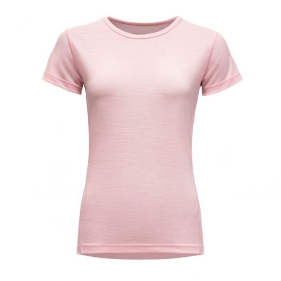 Dámské merino triko Devold Breeze 150 pink
