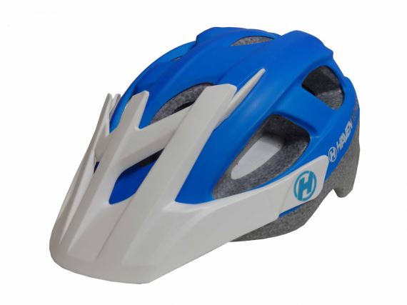 Dětská cyklistická helma Haven Ixoniss modrá/bílá